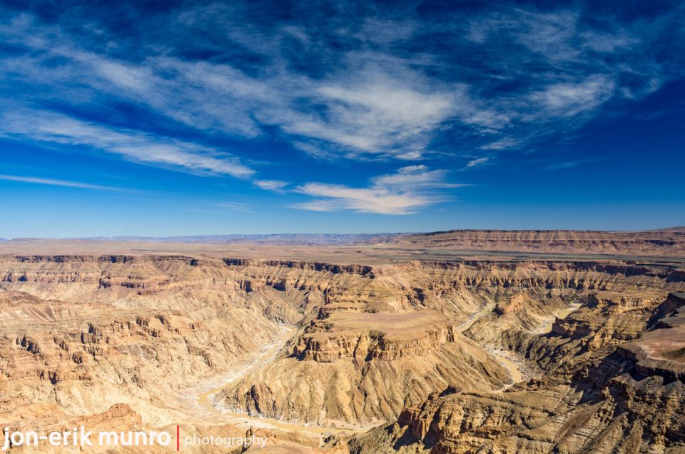 A view of Fish River Canyon